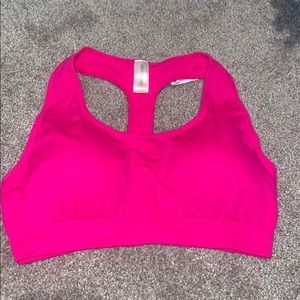 Vibrant Vixen Neon Pink Sports bra
